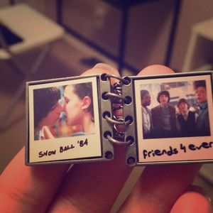 Super cute stranger things necklace